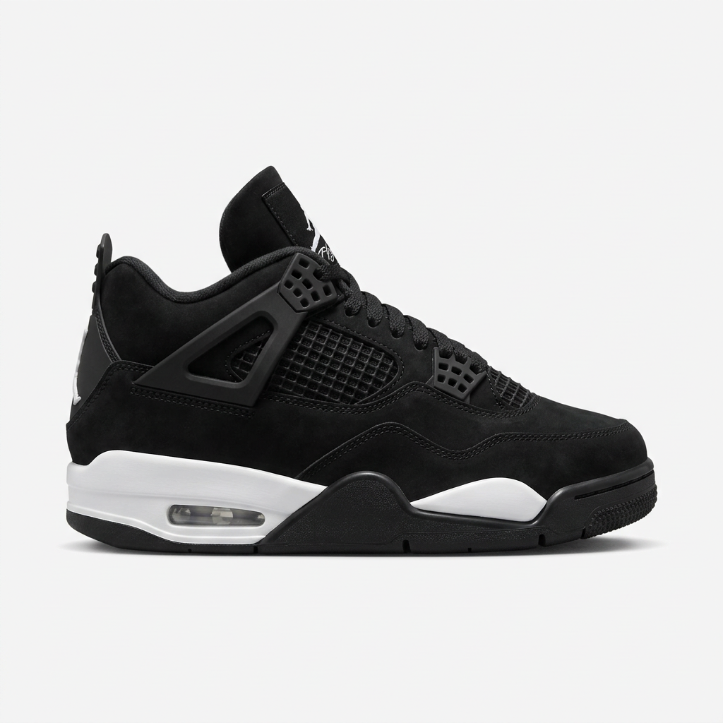 Jordan Air Jordan 4 Retro — Core Black / White